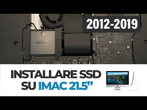Il segreto dell'installazione SSD sull'iMac: riduci i costi senza rinunciare alle prestazioni!