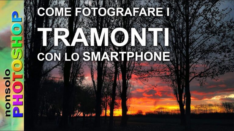 Il tramonto a portata di smartphone: una guida per scattare foto mozzafiato